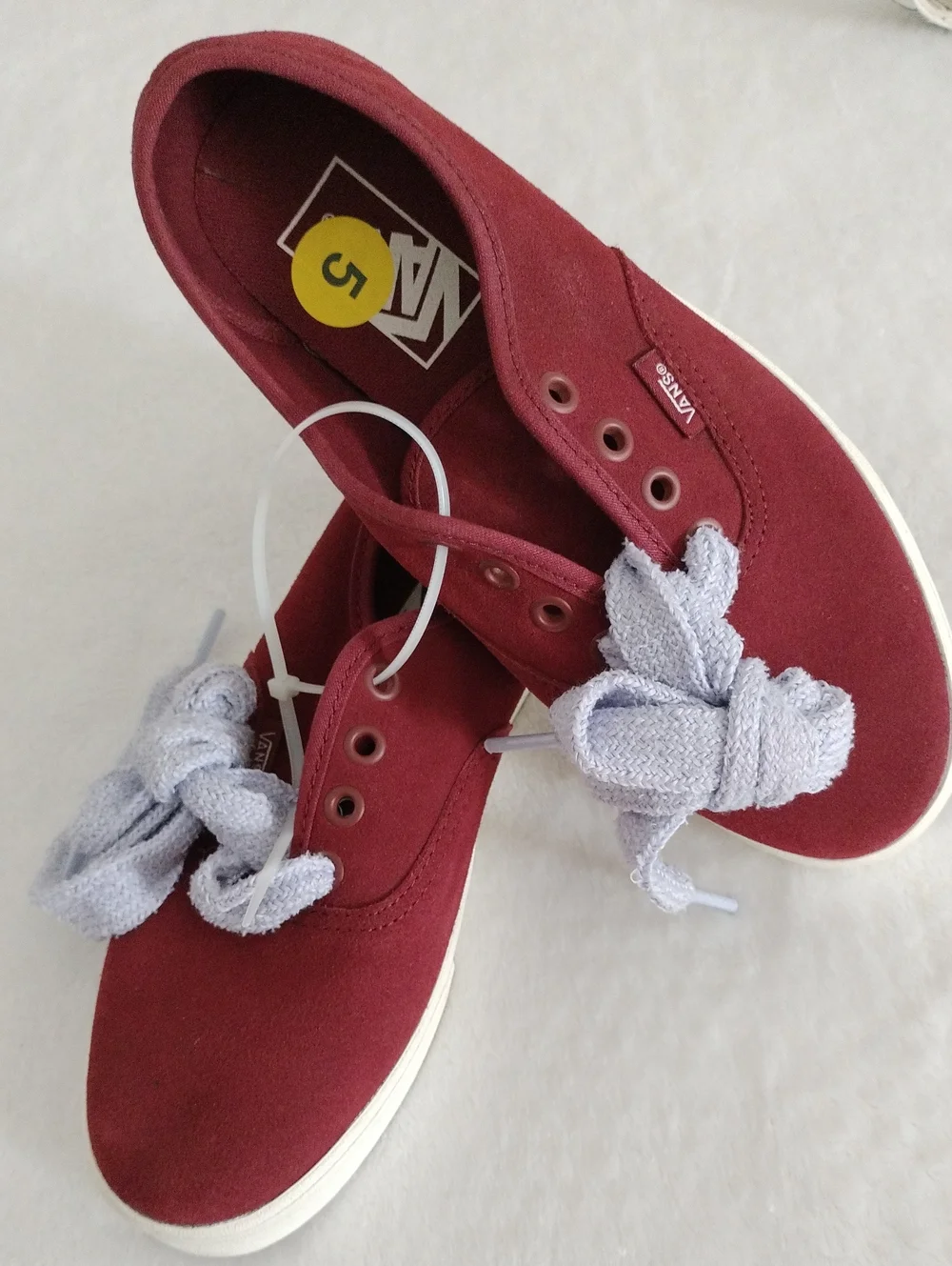 Vans Lowpro Fat Lace Sneakers Size 5